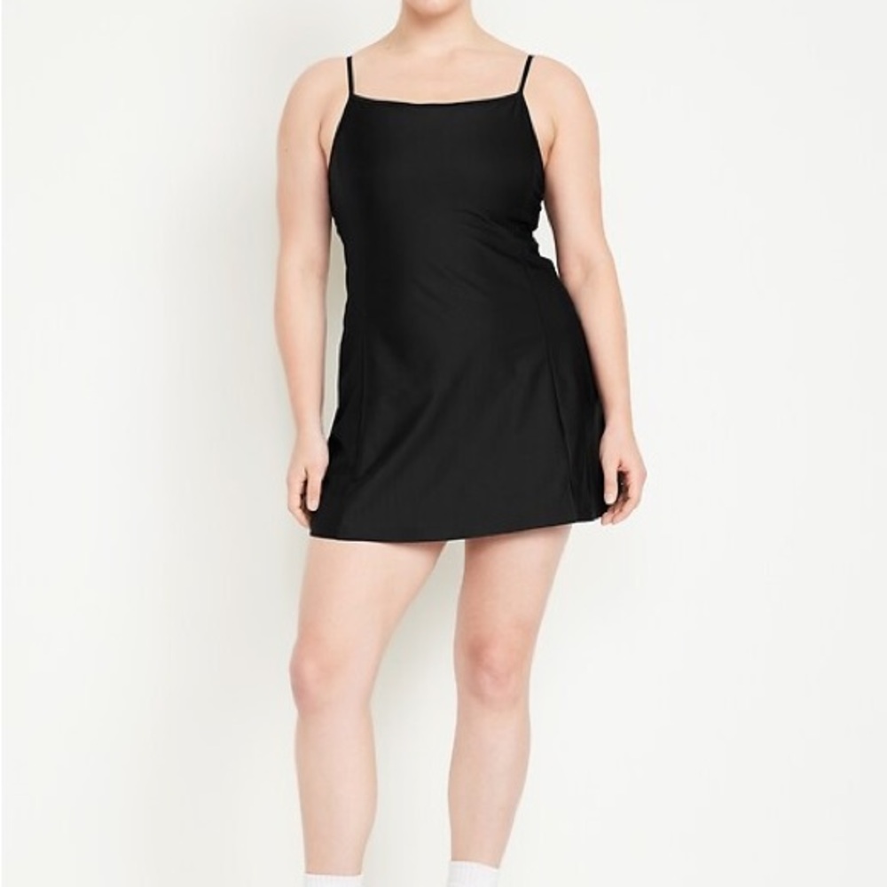 Old Navy | Black Cami Athletic Dress | Size XL